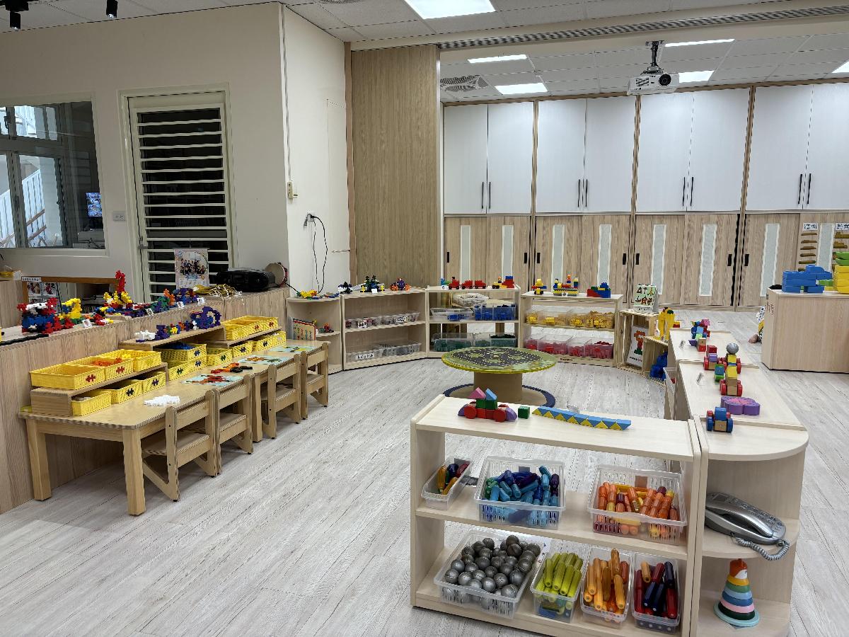 1F2歲專班教室-組合建構區