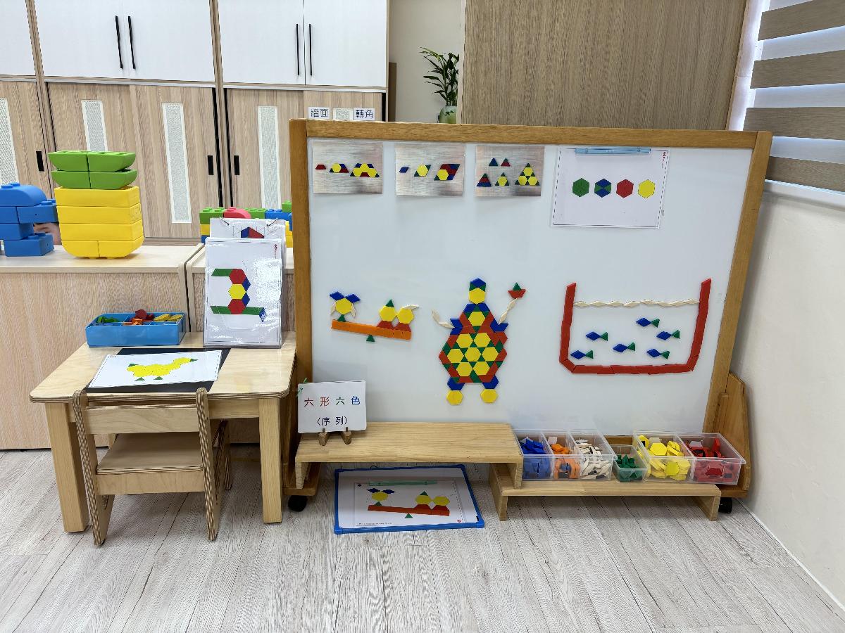 1F2歲專班教室-六形六色區