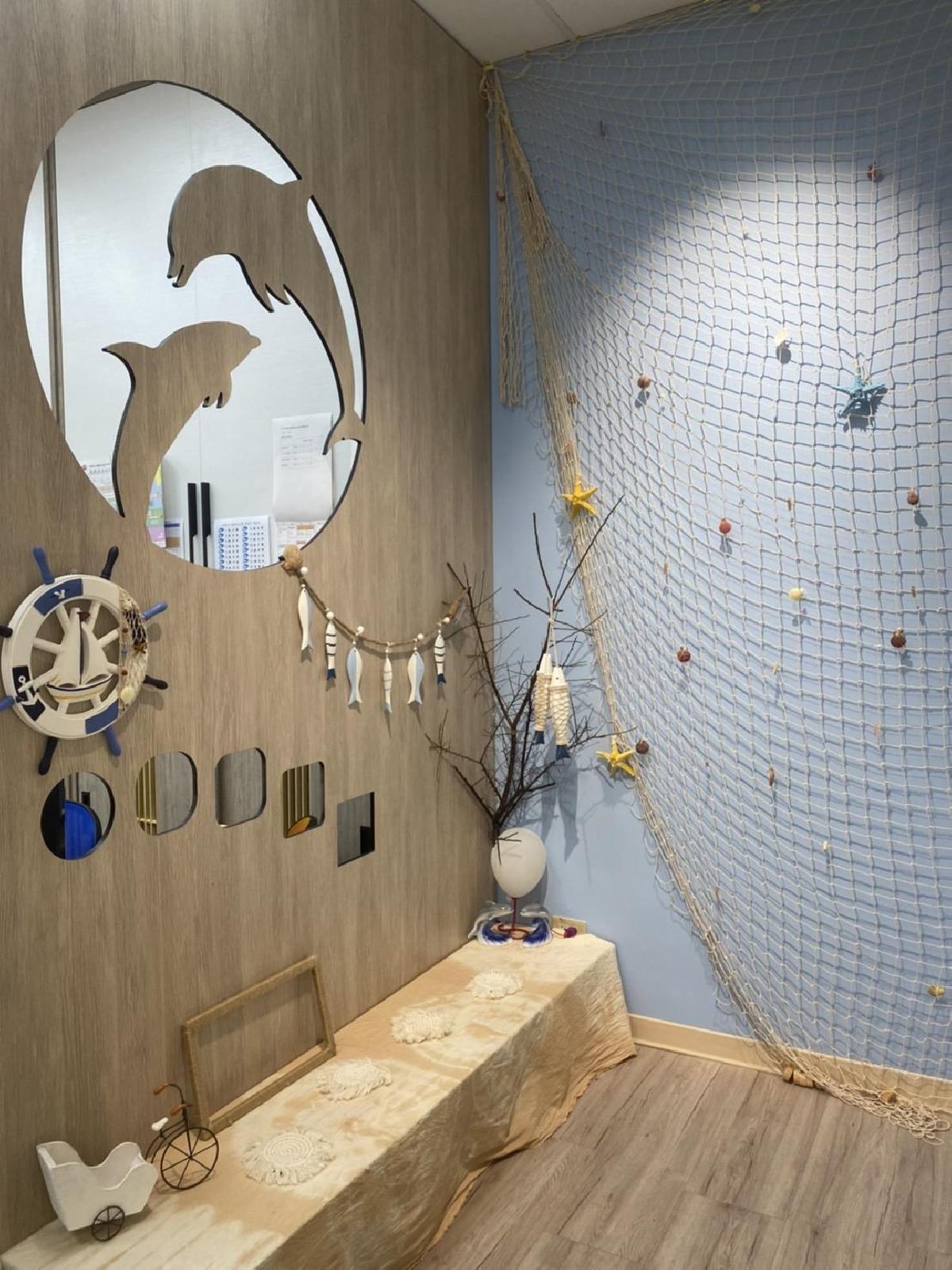 教室班級意象牆及作品展示區