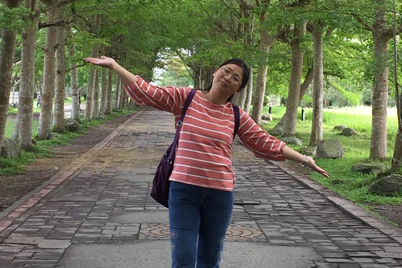 園本部廚工傅蓮娣